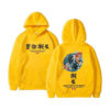 Chinese Character Kanye West Hoodies - Yellow