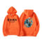 Kanye West Japanese Character Hoodies - Orange