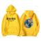 Kanye West Japanese Character Hoodies - Yellow