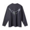 Long Sleeves Kanye West Pigeon Print Sweatshirt - 4