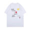 Smiley Face Kanye West Lucky Me I See Ghosts T-Shirt - White