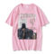 Kanye West Yeezy God Wants You Print T-Shirt - Pink